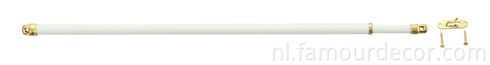 Sturdy Coffee Rod Hardware Curtain Accessories